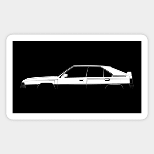 Citroen BX 4TC Silhouette Magnet